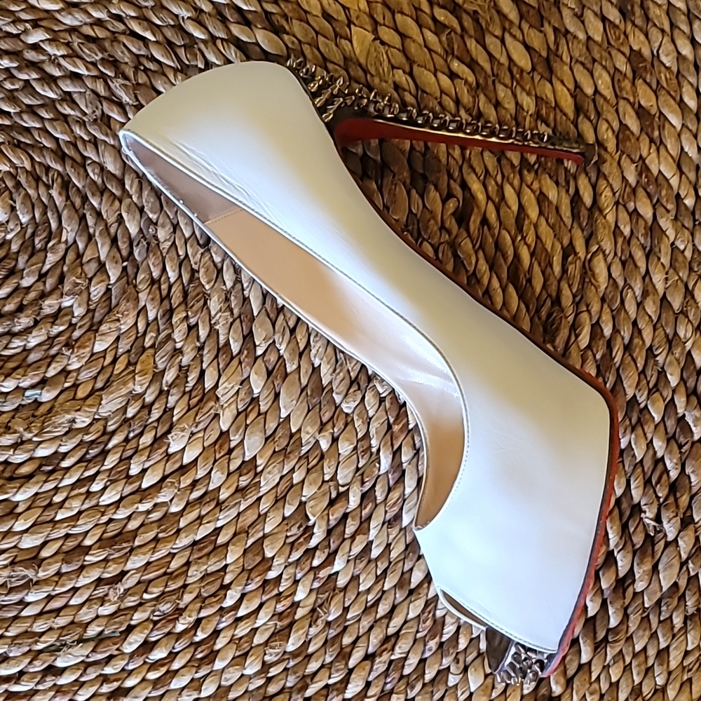Christian Louboutin 120mm spiked heels 39.5. - Picture 7 of 15